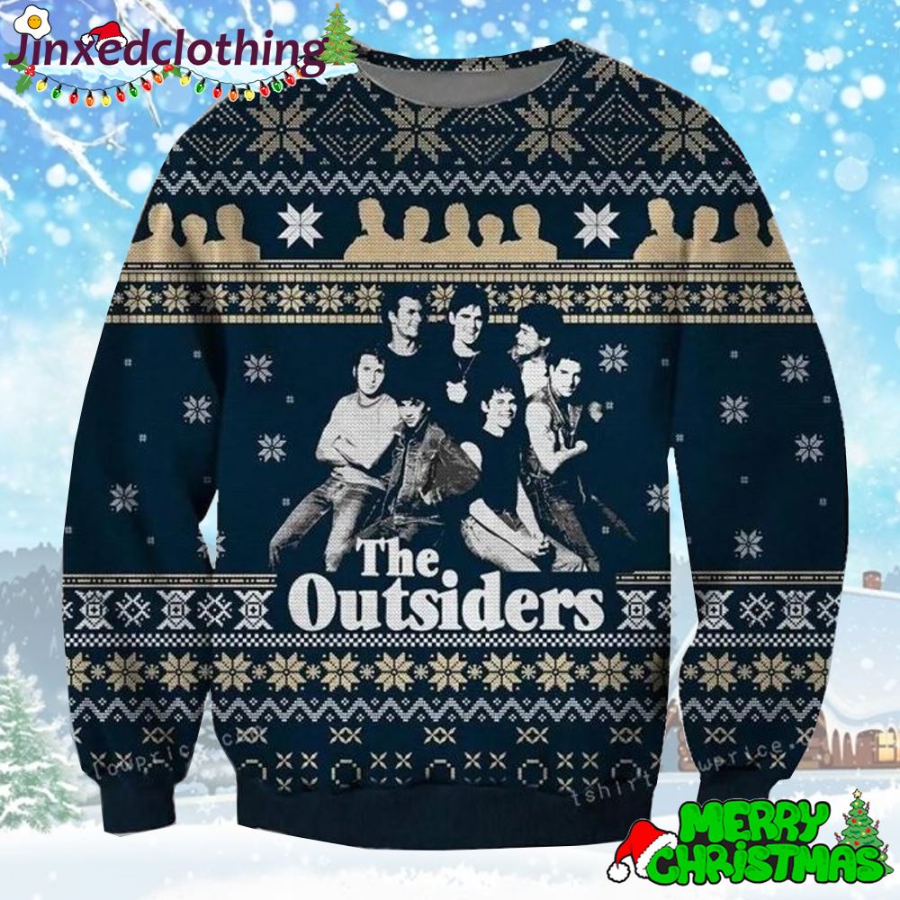 The Outsiders Ugly Sweater For Woman Christmas Party 